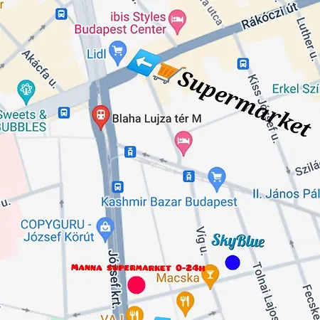 Skyblue Διαμέρισμα Βουδαπέστη